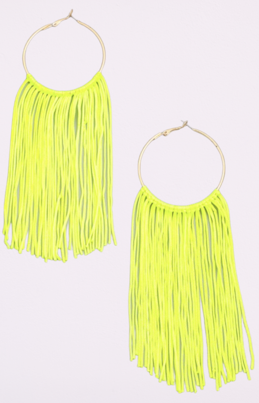 Neon Lights Earrings